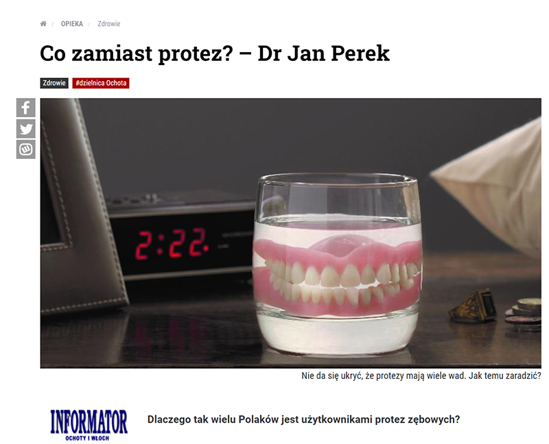 Wywiad z dr Jan Perek z Dental Fraternity